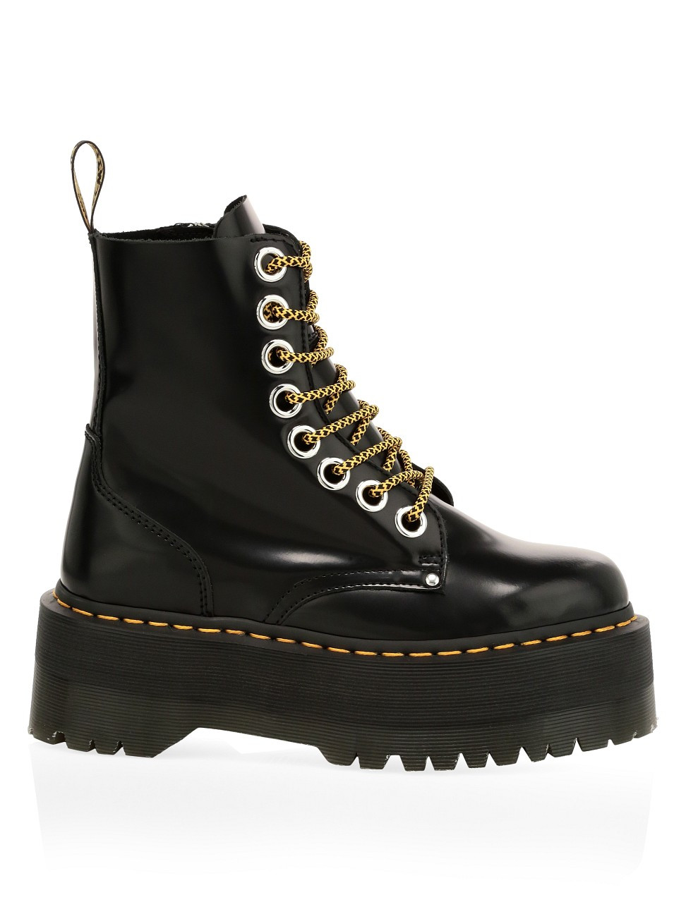 Women's Jadon Max Leather Combat Boots - Black - Size 10 - Black - Size 10 | Saks Fifth Avenue
