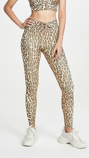 Leopard Print Football Leggings | Shopbop