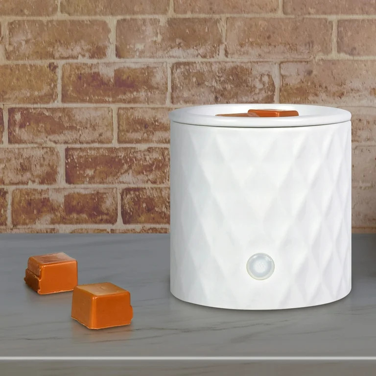Mainstays Fragrance Warmer, Small Diamond White | Walmart (US)