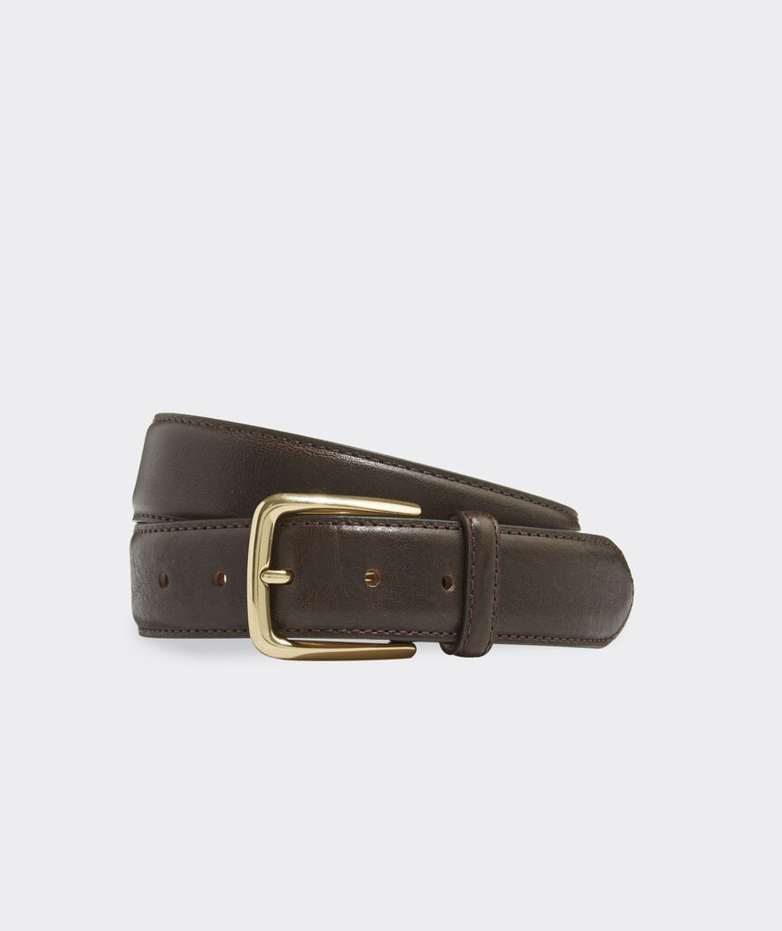 Boathouse Leather Belt | vineyard vines