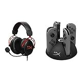 HyperX Cloud Alpha Gaming Headset and HyperX ChargePlay Quad - Joy-Con Charger for Nintendo Switch | Amazon (US)