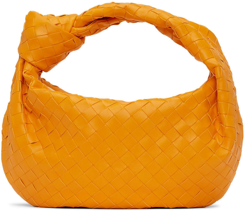 Bottega Veneta Orange Teen Jodie Bag | SSENSE