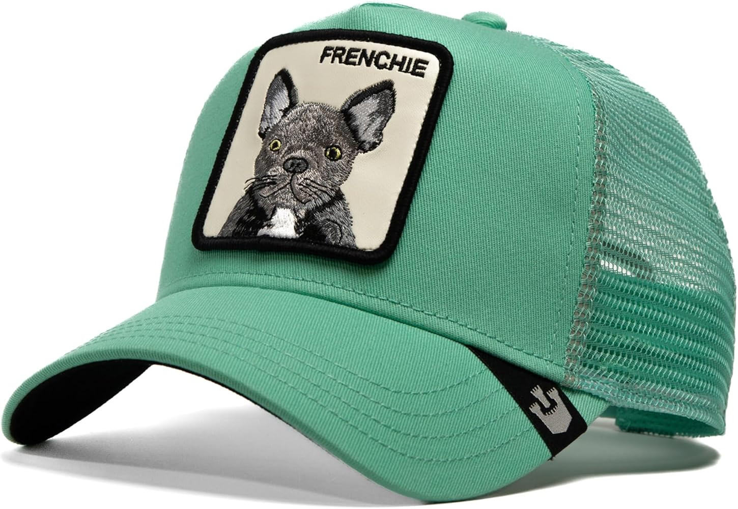 Goorin Bros. The Farm Unisex Original Adjustable Snapback Trucker Hat, Mint (The French Bulldog),... | Amazon (US)