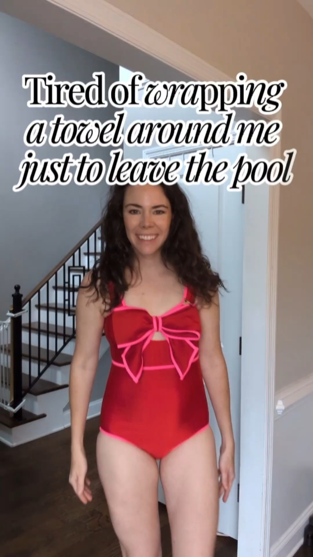 Tired of wrapping a towel around me every time I get out of the pool… this swimsuit actually fixes that. It has full coverage in the back, built-in support, and the cutest flirty bow detail. The matching skirt makes it easy to go from swim to walking around comfortably. Linked on LTK 🤍Wearing a M (a little tight if your long in torso)I'm 5'9 155lb

#LTKSeasonal #LTKTall #LTKSwim