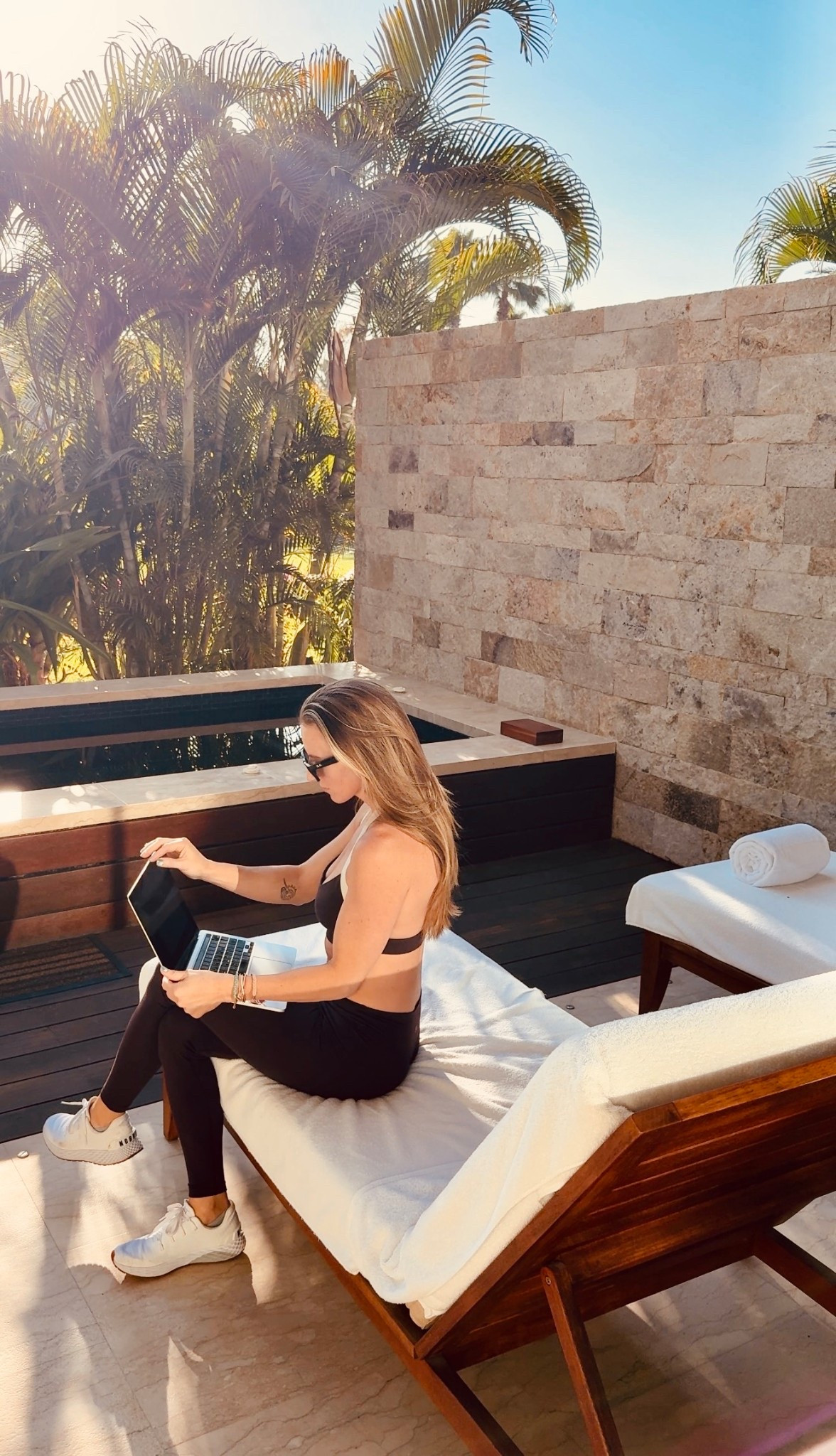 The best thing about activewear and remote work is you can wear activewear as workwear! ￼ When I look cute specially in a matching set, I feel my best. I love this combination of brown and cream. It is perfect on a tan body or not so much tan body because it is so contrasting.

#LTKTravel #LTKActive #LTKfitnessgoals