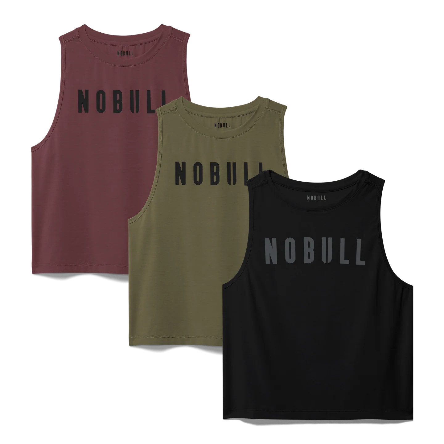 Women's NOBULL Muscle Tank 3 Pack - Earth Tones | NOBULL