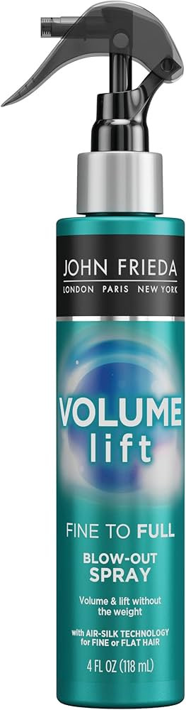 John Frieda Volume Lift Blow-Out Spray Safe for Color-Treated & Fine Hair, 4 Ounces, Root Booster... | Amazon (US)