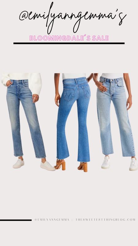 Bloomingdale’s Friends and Family Sale: 25% Off. Sale ends 4/2. 

Denim sale. Jeans. Mother denim. Joe’s jeans. Agolde sale  

#LTKsalealert #LTKstyletip