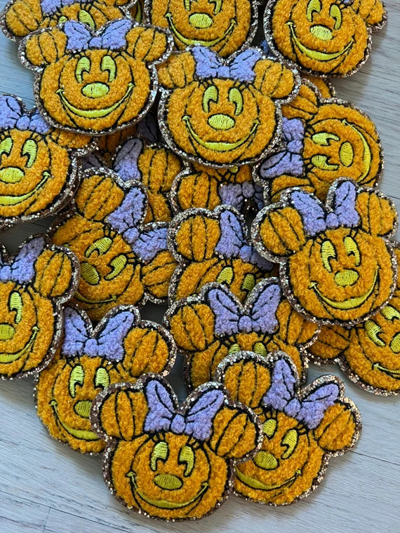 Halloween Mickey Mouse iron on patch- Disney Halloween patch | Etsy (US)