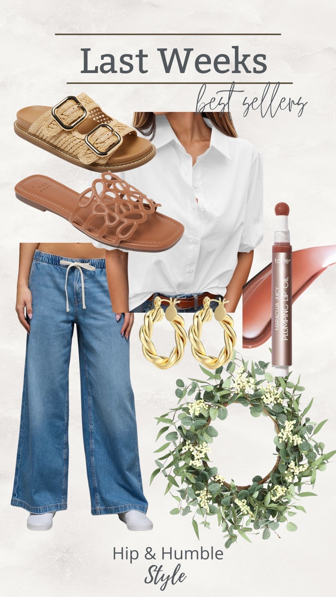 Last weeks follow favorites jeans, white top, jewelry ,makeup, sandals 

#LTKgrwm #LTKootd #LTKOver40