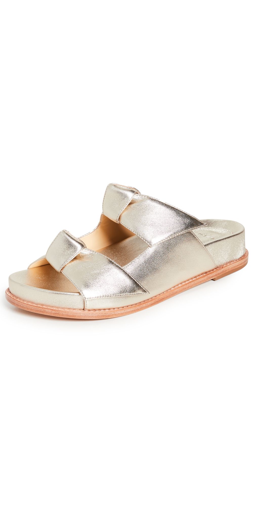 Alexandre Birman Clarita Slide Leather Sandals | Shopbop