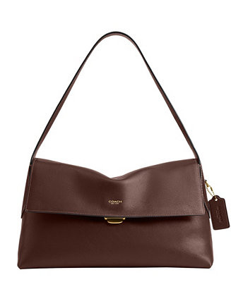 COACH Chelsea Large Leather Slim Shoulder Bag 36 - Macy's | Macy's
