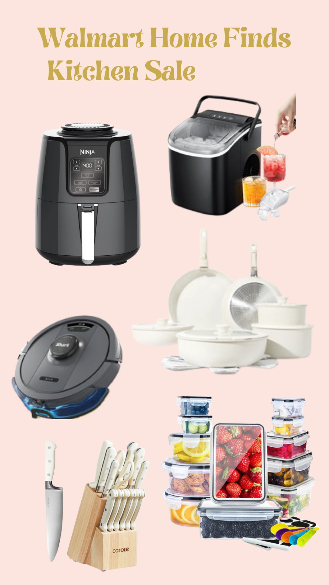 Walmart summer sale kitchen appliances and decor 

#LTKHome #LTKSummerSales #LTKSaleAlert