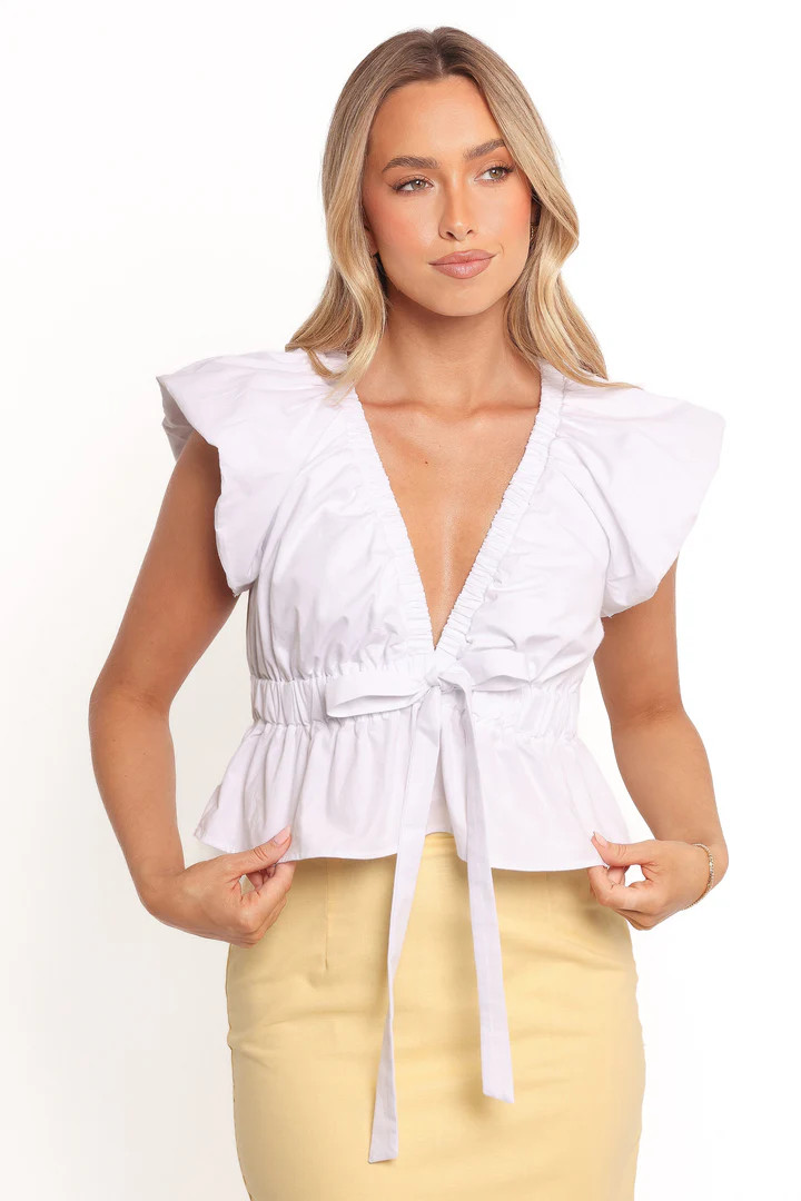 Moira Top - White | Petal & Pup (US)