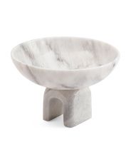 9x9x5 Solid Marble Footed Bowl | Home | Marshalls | Marshalls