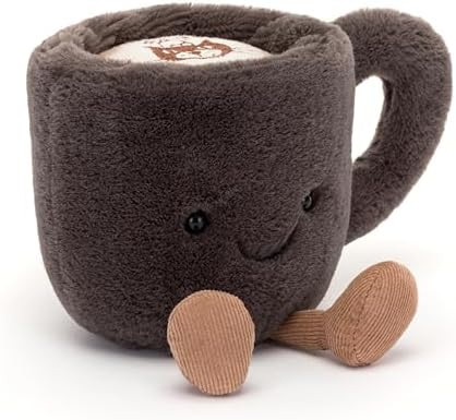 Jellycat Amuseables Coffee Cup Stuffed Toy, 5.5 inches - Drink Plush - Fun Gift Idea | Amazon (US)