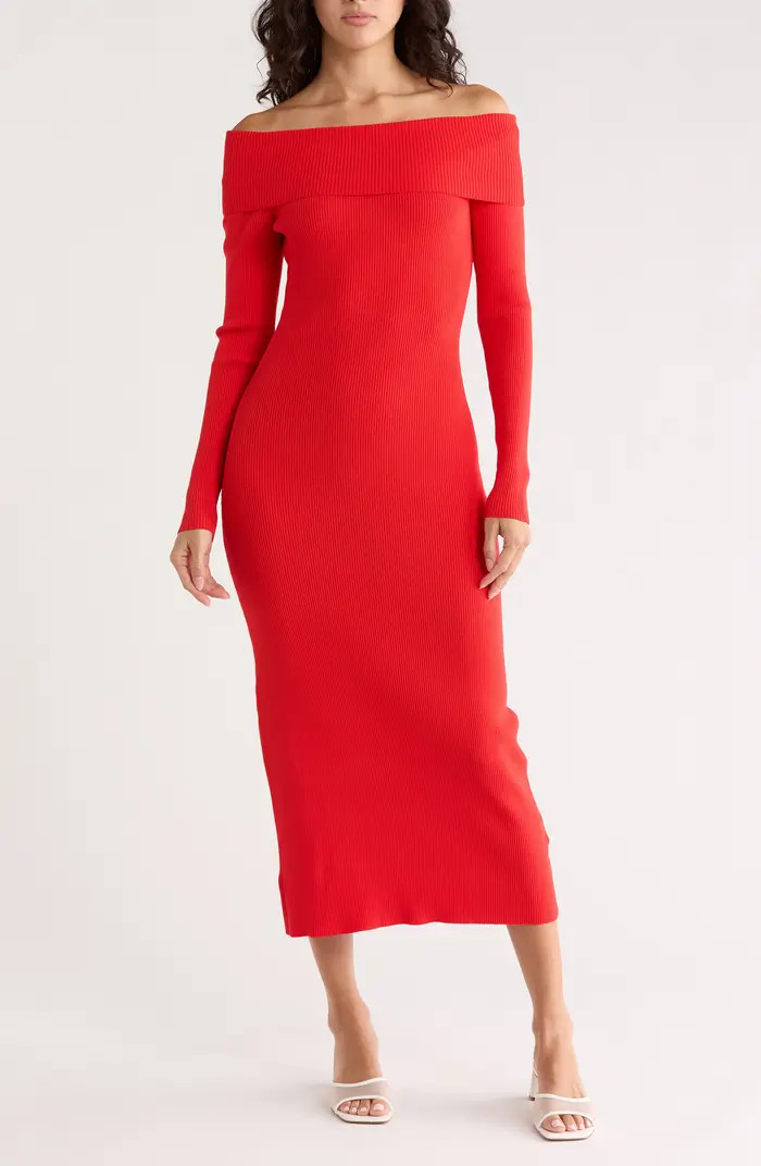 Desigual Long Sleeve Knit Dress | Nordstromrack | Nordstrom Rack
