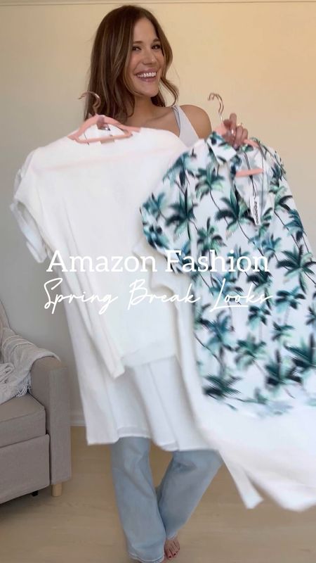 Casual looks perfect for spring break!

Denim shorts, tall friendly shorts, beach cover up, white lightweight sweater, sandals, tank top

#LTKfindsunder50 #LTKstyletip #LTKVideo