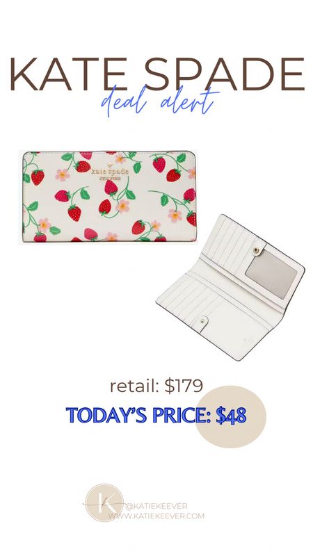 Great sale price on this Kate spade Wallet!

#LTKitbag #LTKGiftGuide #LTKsalealert