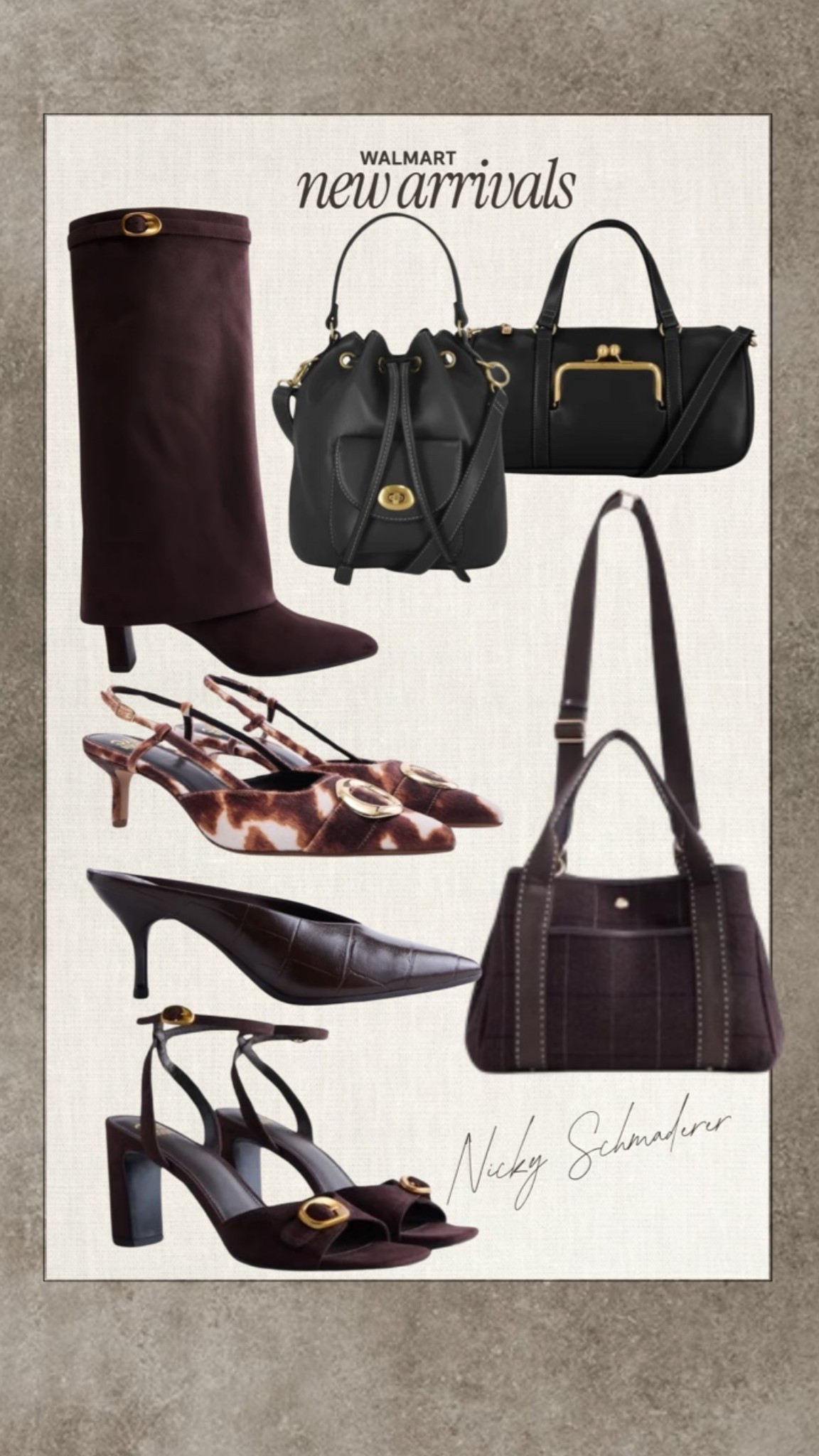 Walmart new arrivals for fall styling 

Fall shoes
Fall boots
Fall bag

#LTKSeasonal #LTKTravel #LTKWorkwear