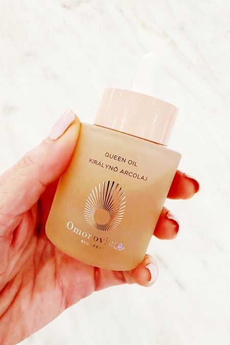 Omorovicza Queen Oil
Apply a few drops instead of moisturizer, or over the top as last skincare step. Queen Oil is best used at night when skin is in repair mode. Suitable for daily use.

#LTKbeauty