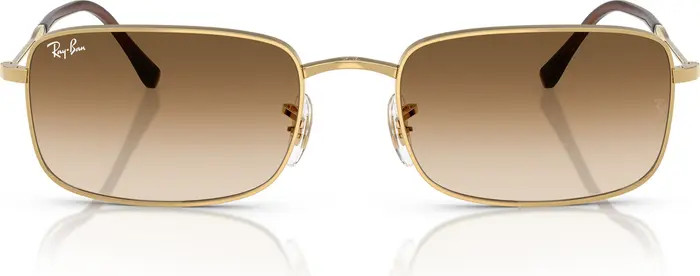 59mm Gradient Rectangle Sunglasses | Nordstrom