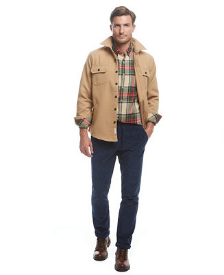Weatherproof Vintage Men's Unlined Shirt Jacket, Antique-Like Flannel Shirt, and Cargo Pants Coll... | Macy's