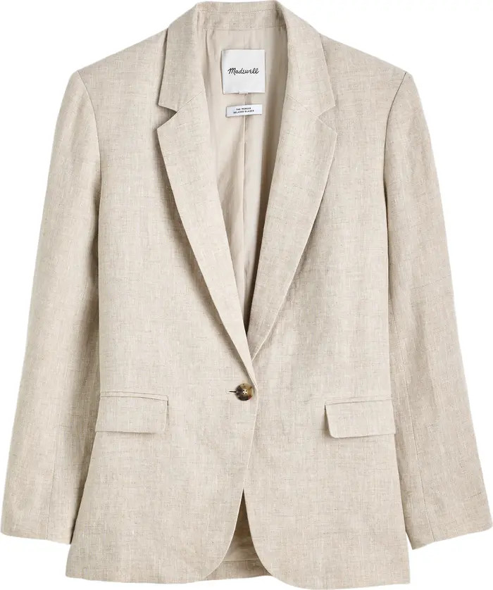 The Mercer Linen Relaxed Blazer | Nordstrom