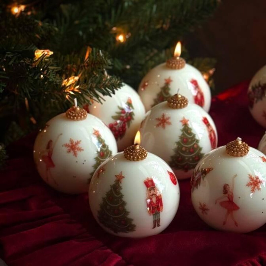 Nutcracker Christmas Candle Ornament 1 Pc: Holiday Decorations and Xmas Gift - Etsy | Etsy (US)