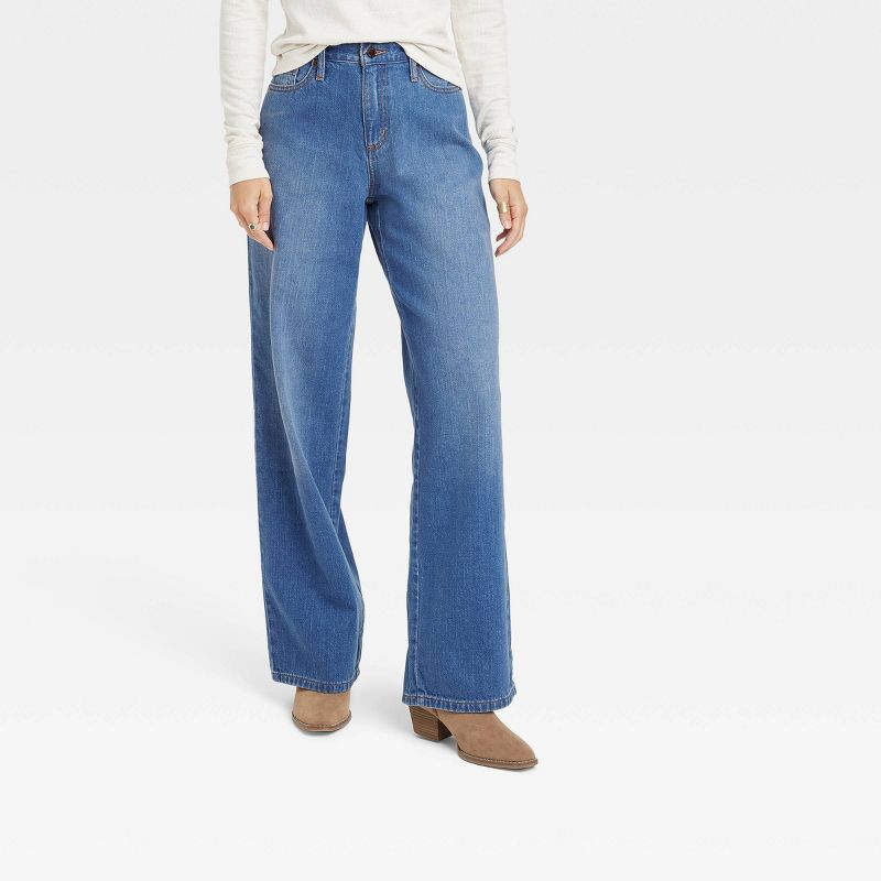 Women's High-Rise Wide Leg Jeans - Universal Thread™ | Target