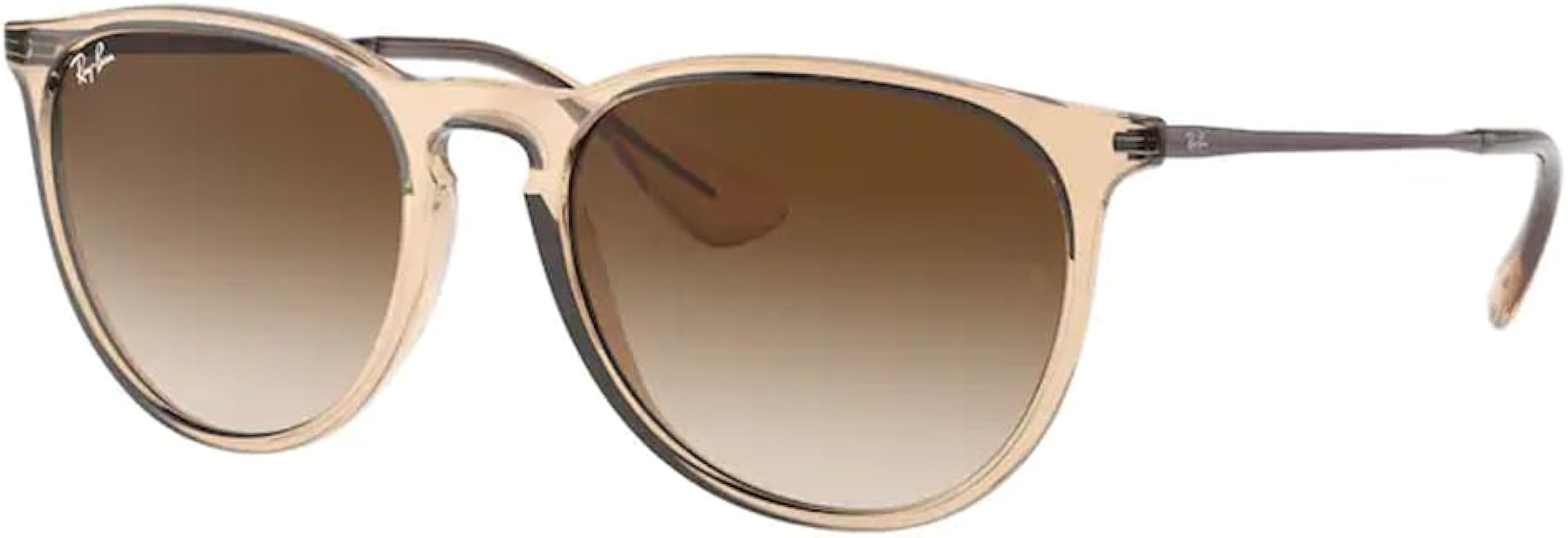 Ray-Ban RB4171 ERIKA Round Sunglasses For Women + BUNDLE with Designer iWear Eyewear Care Kit | Amazon (US)