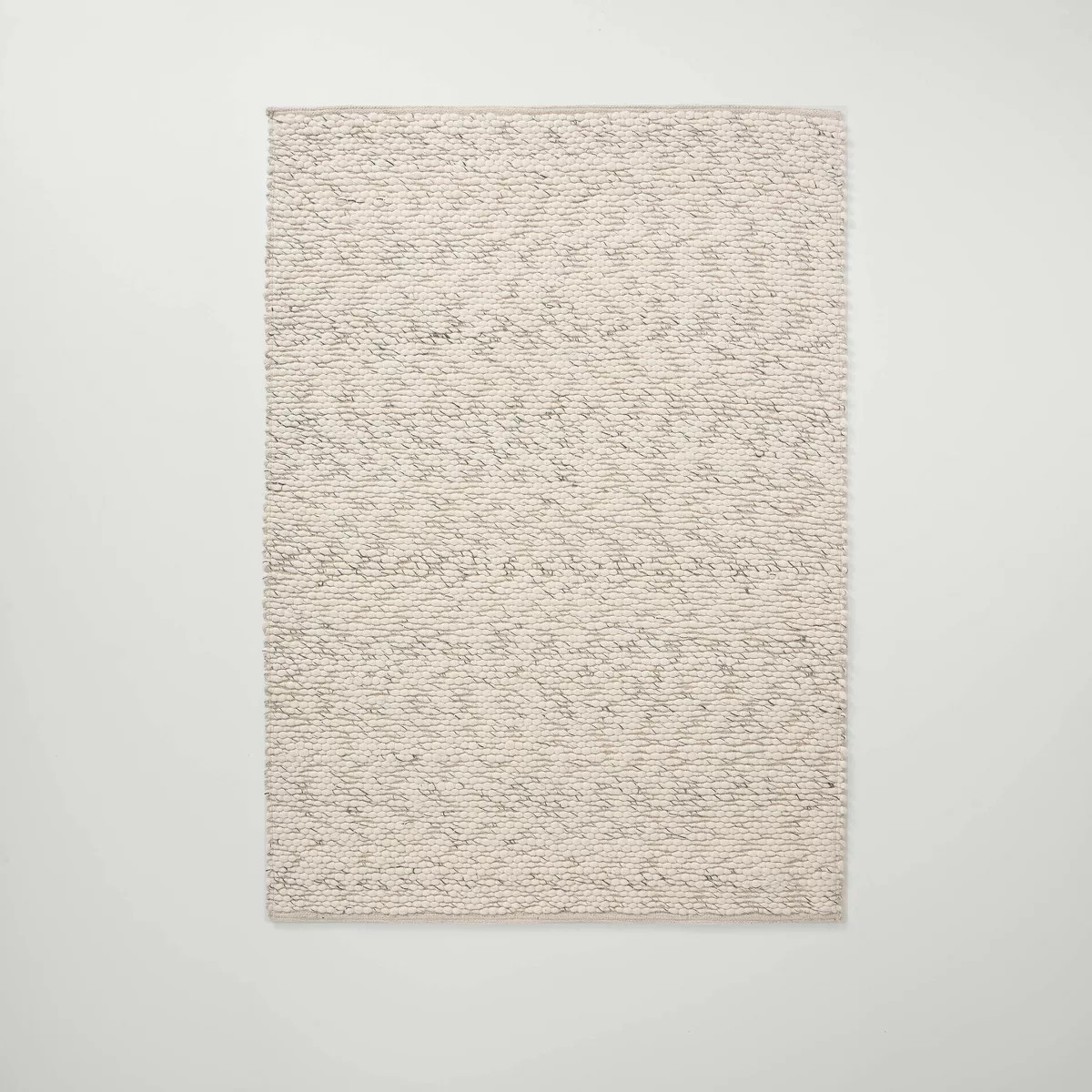 Chunky Rectangular Handmade Woven Area Rug Cream - Hearth & Hand™ with Magnolia | Target