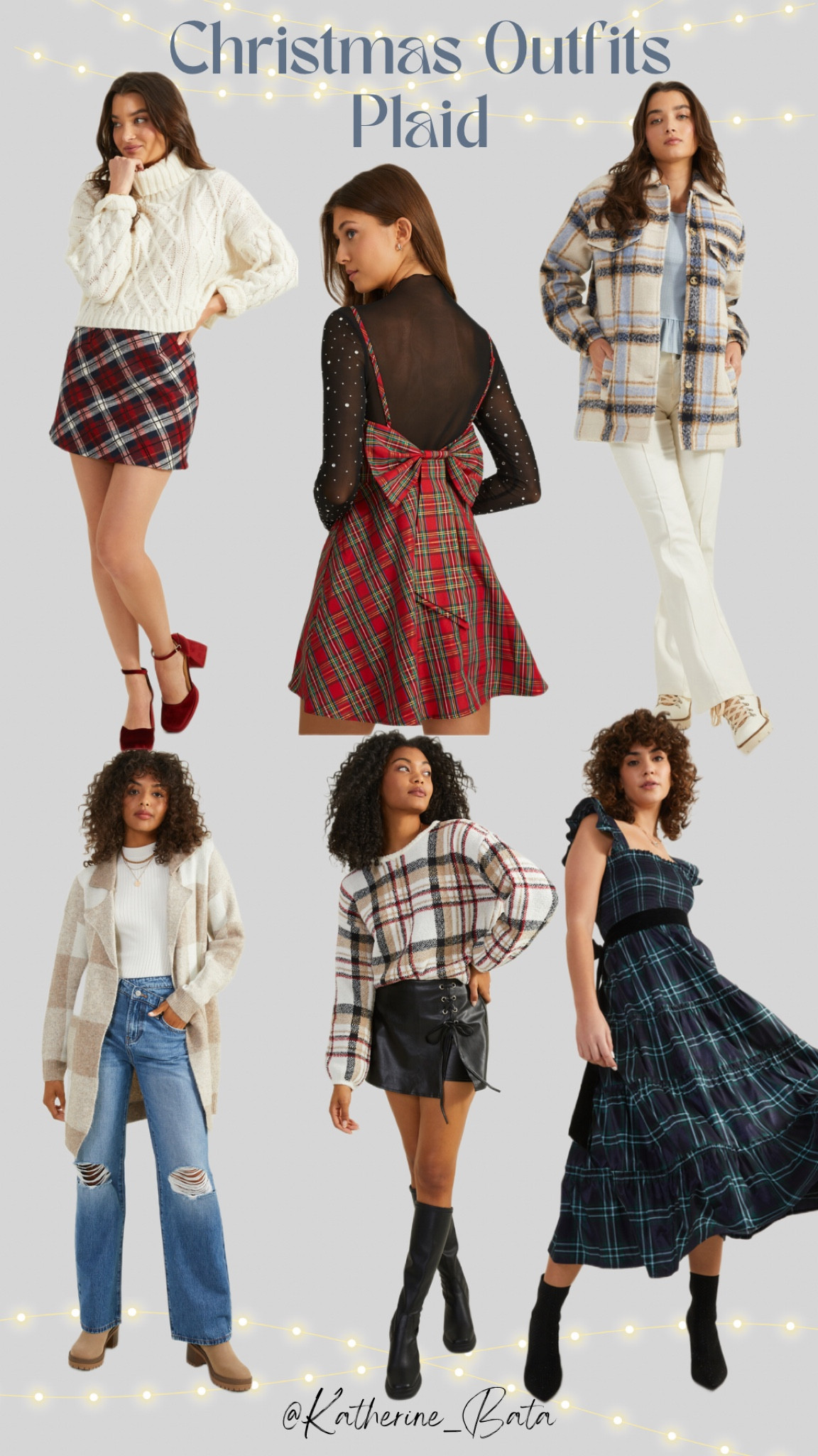 #holidayoutfit #christmasoutfit
#plaid #holidaydress #meshtop

#LTKstyletip #LTKHoliday #LTKSeasonal