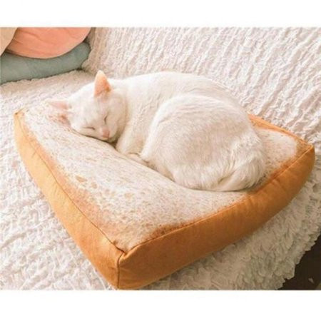 Creative Pet Mat Cat Dog Bed Washable Cushion Pillow Bread Toast Mattress | Walmart (US)