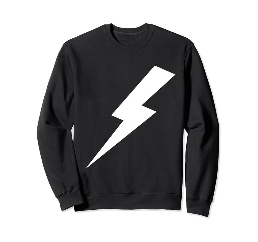Lightning Bolt Print Sweatshirt | Amazon (US)