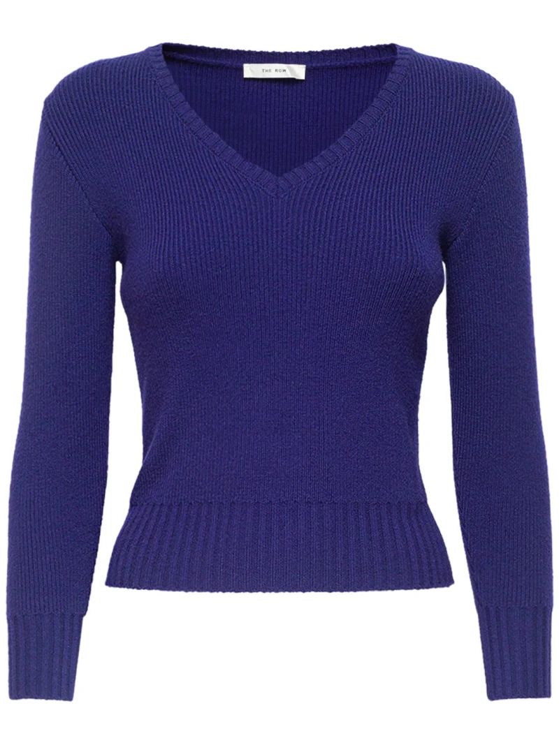 Cael cashmere blend knit sweater | Luisaviaroma