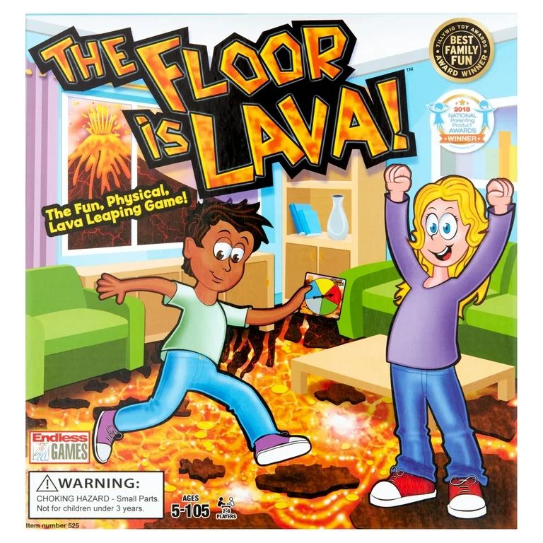 Endless Games The Floor is Lava Leaping Game, Ages 5+ | Walmart (US)