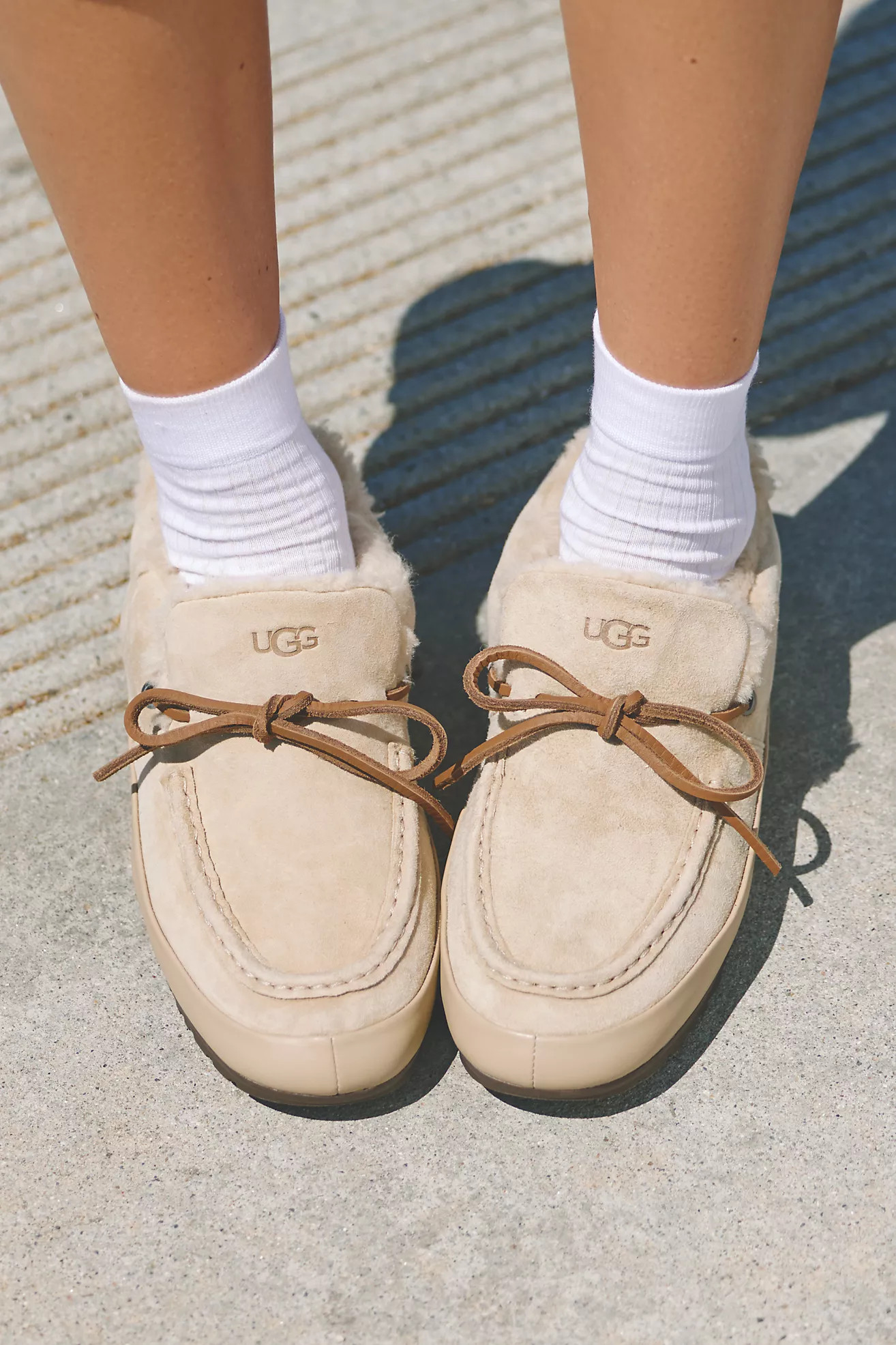 UGG\u00ae Quill Slip-on Moccasins | Anthropologie (US)