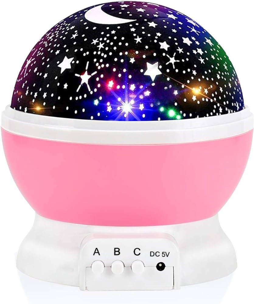 Night Light for Kids, Toys for 3 4 5 6 7 8 Year Old Boys Girls, Star Projector 360 Degree Rotatio... | Amazon (US)
