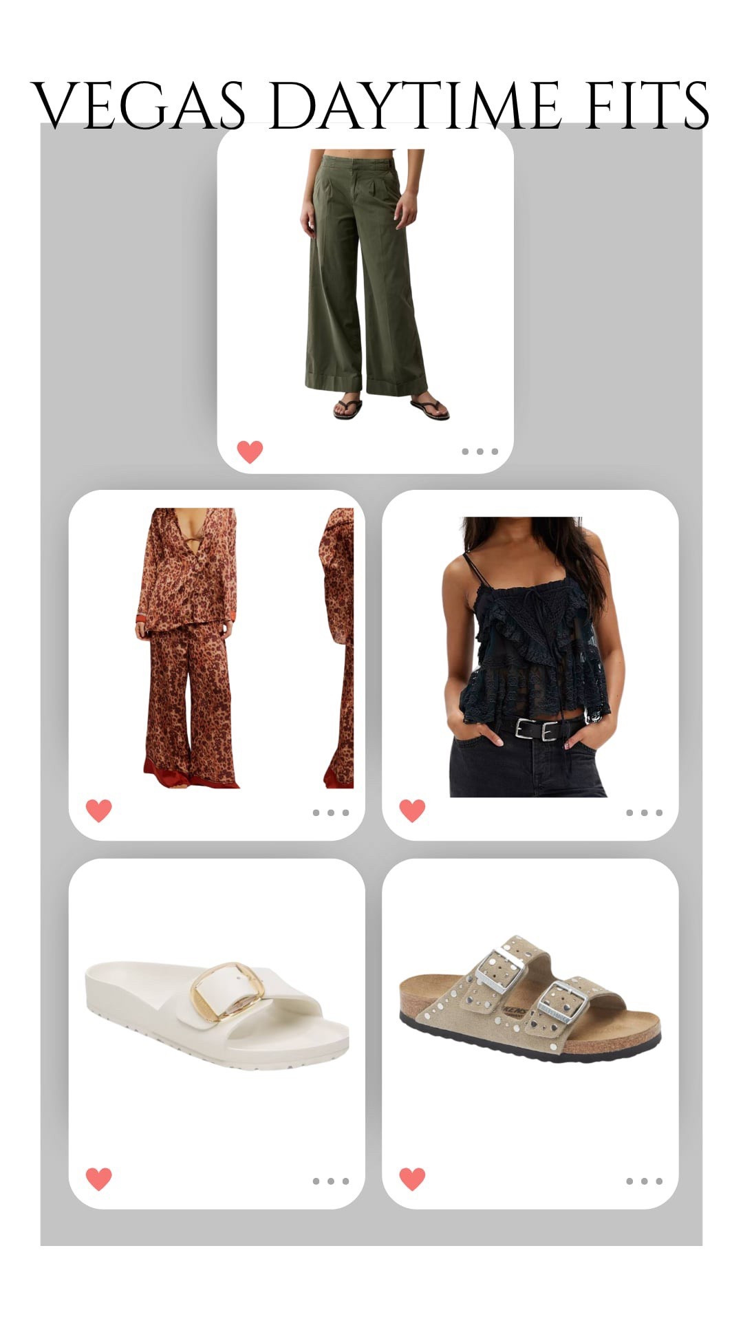 Daytime Vegas Fits. Pants from AE run very big! So do the Jammie’s from Free People  