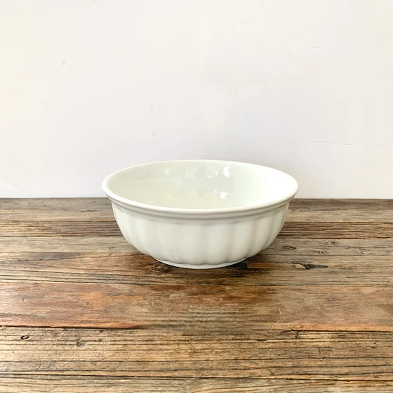 Vintage Ironstone Bowl Woods and Sons - Etsy | Etsy (US)