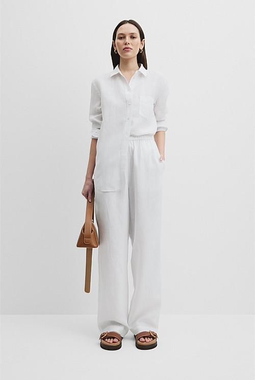 Organically Grown Linen Shirt | Country Road