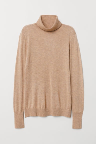 Feinstrick-Rollkragenpullover | H&M (DE, AT, CH, NL, FI)