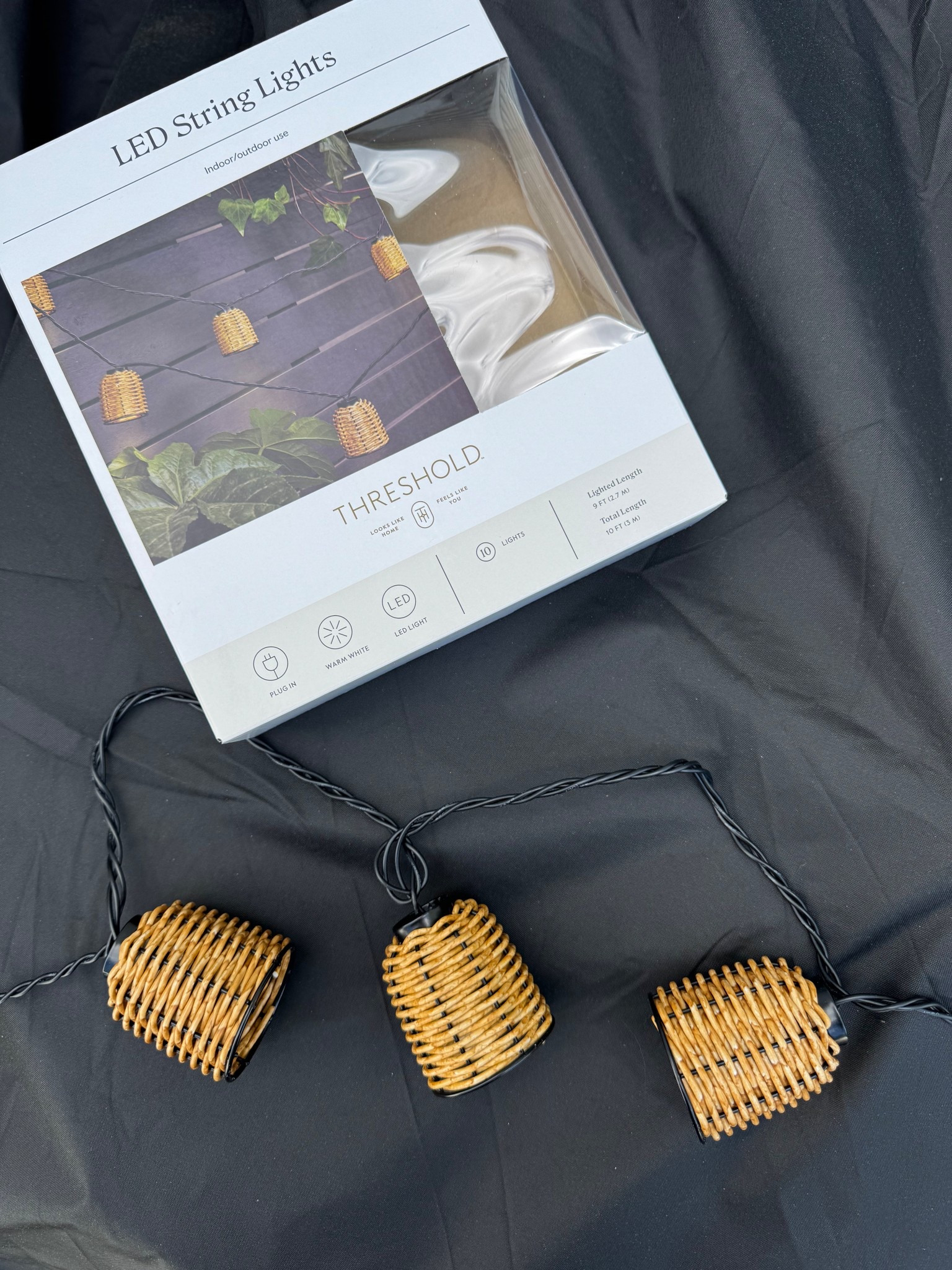 Patio lights currently on sale! @tsrget #patio #patiolights #outdoorlights #lighting 

#LTKFindsUnder50 #LTKHome #LTKSaleAlert