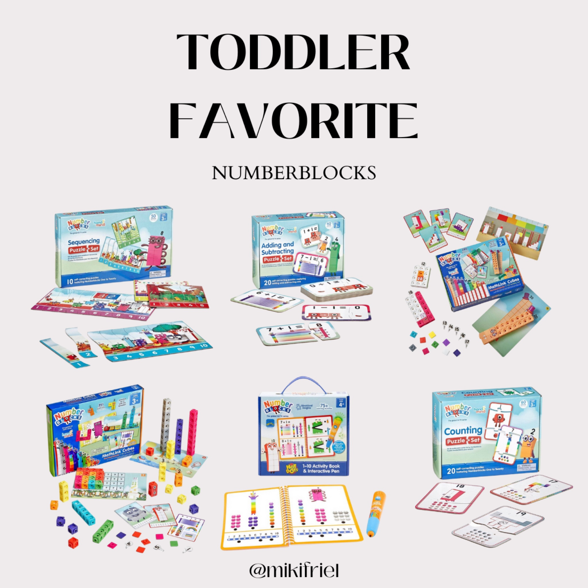 Education. Toddler favorite. Target. Numberblocks. Counting. Math. Activity. Educational toys. Learning resources. Netflix. Kids. 

#LTKfindsunder50 #LTKsalealert #LTKSale