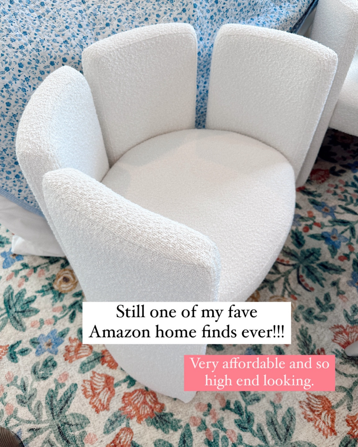 Amazon home // Amazon finds // boucle chairs 

#LTKsalealert #LTKstyletip #LTKhome