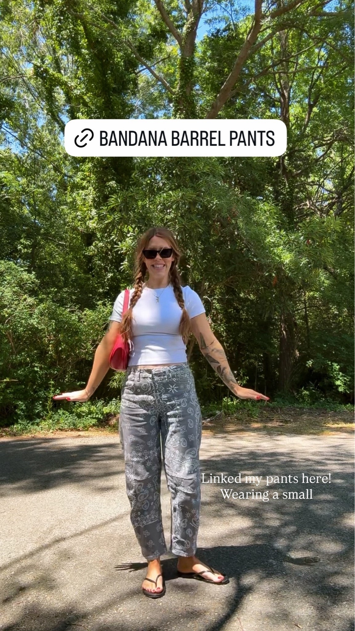 Livin in my bandana barrel pants 🤩

#LTKgrwm #LTKootd