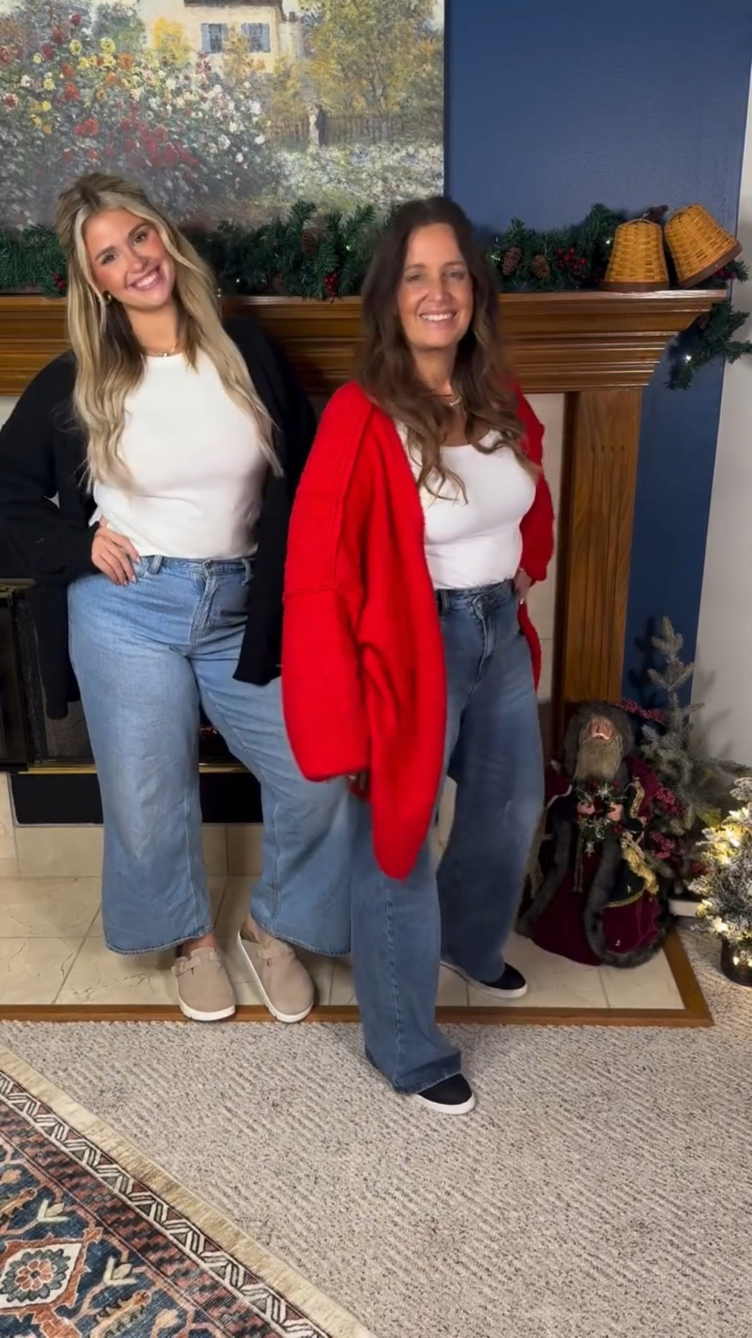 Hope you guys have a fabulous day. Here’s some great outfits to wear through the holiday season and after. Good in multiple sizes and good for all ages. Be blessed.♥️♥️♥️♥️♥️

@athmile.us 
@c202.official 
@dreampairsariel 
@dreampairsshoes 
@genleck 
@onequince 
@melindamaria_jewelry 
@jillian.bond.33 
Comment shop or message me 
#sweater #tops#boots #jeans #holidays