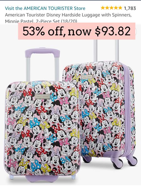 Disney. Luggage 

#LTKsalealert #LTKstyletip #LTKtravel