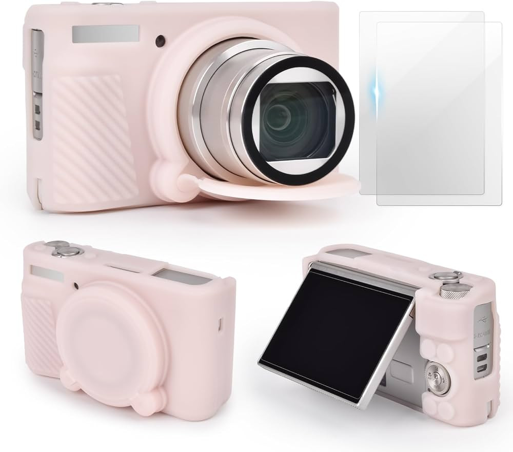 SX740 Camera Case Accessories Set[with 2 LCD tempered films],Silicone Protective Case Compatible ... | Amazon (US)